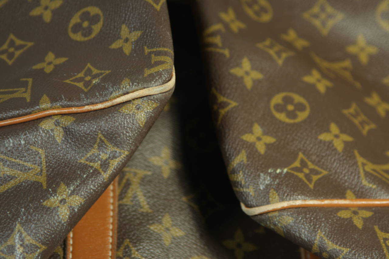 Louis Vuitton Vintage Large Monogram Duffle Bag Luggage 3