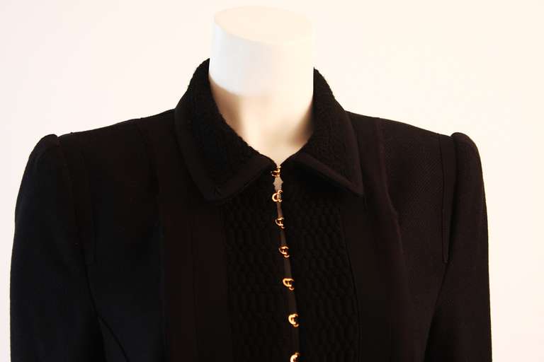 Roberto Cavalli Gold Hardware Jacket Size 48