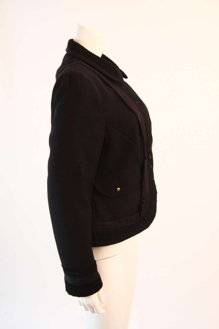 Women's Roberto Cavalli Gold Hardware Jacket Size 48