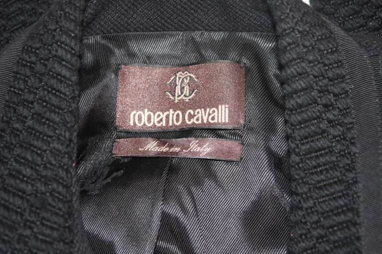 Roberto Cavalli Gold Hardware Jacket Size 48 6