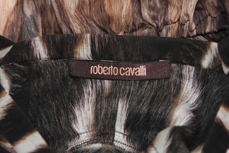 Gorgeous  Roberto Cavalli Silk Blouse Size 42 4