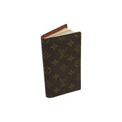 Vintage Louis Vuitton Monogram Agenda Address Book and Planner with Card Holder