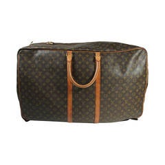 Louis Vuitton Vintage Large Soft Body Monogram Zip Around Suitcase