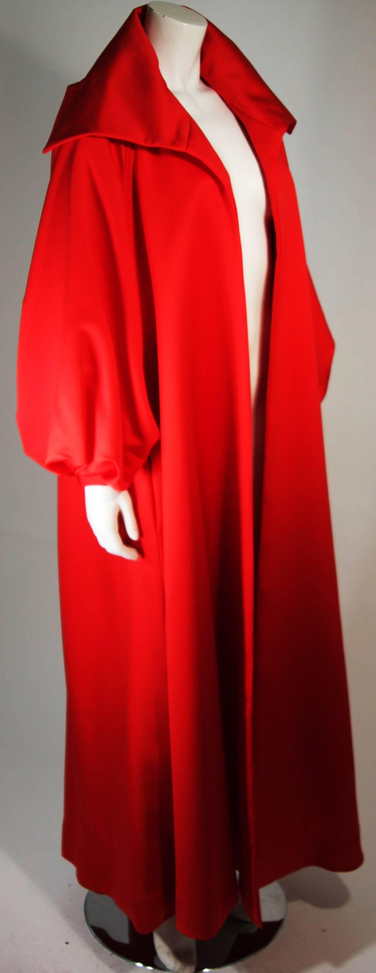 red opera dress