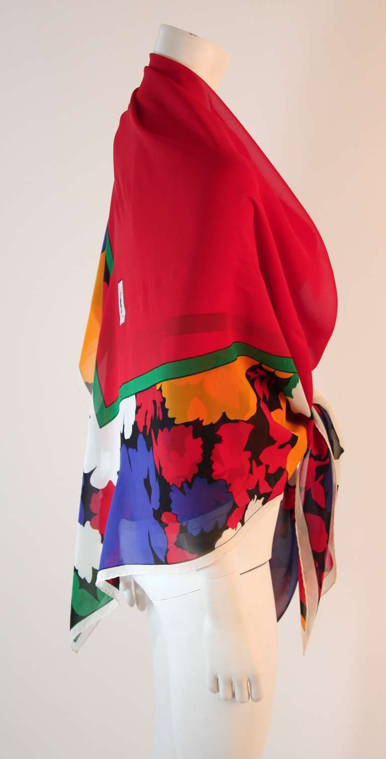 yves saint laurent shawl