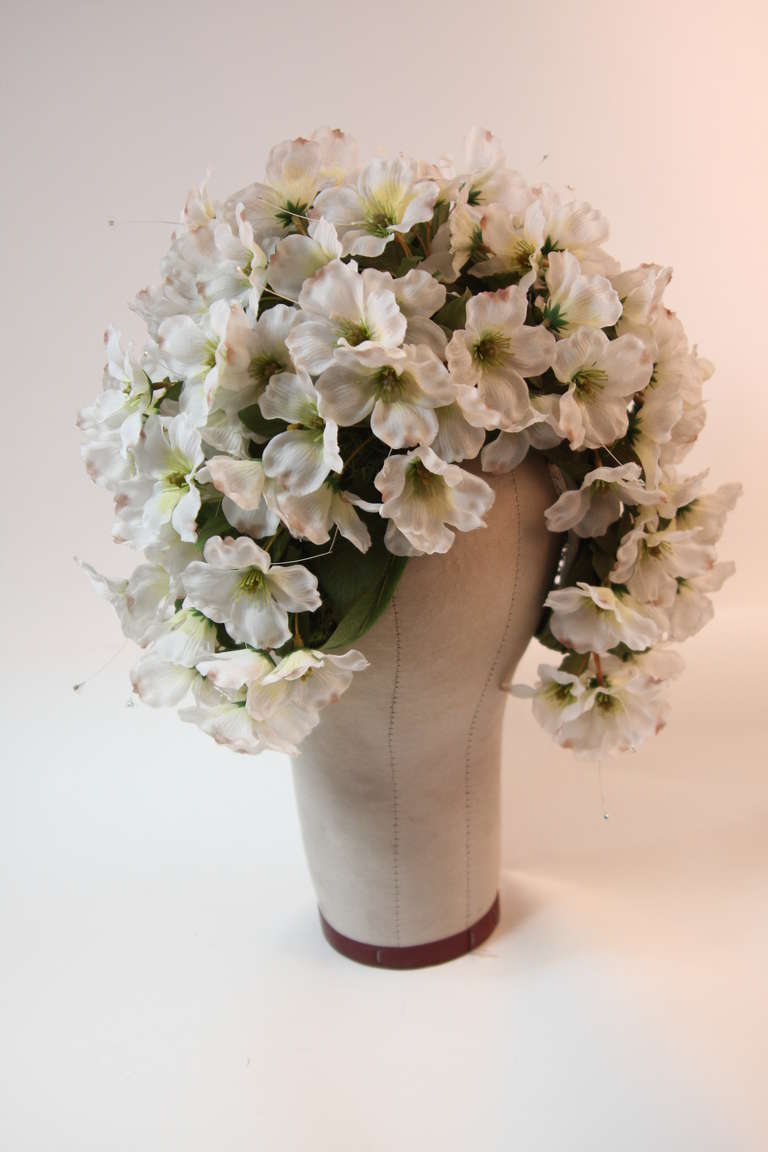 fitted hat bouquet