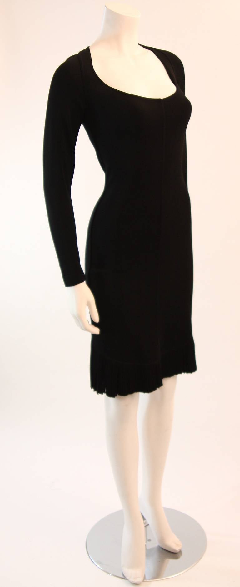 Women's Marvelous Alaia Black Stretch Dress