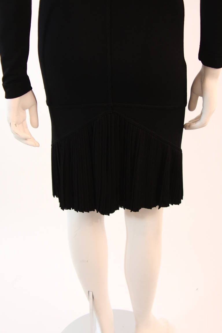 Marvelous Alaia Black Stretch Dress 5
