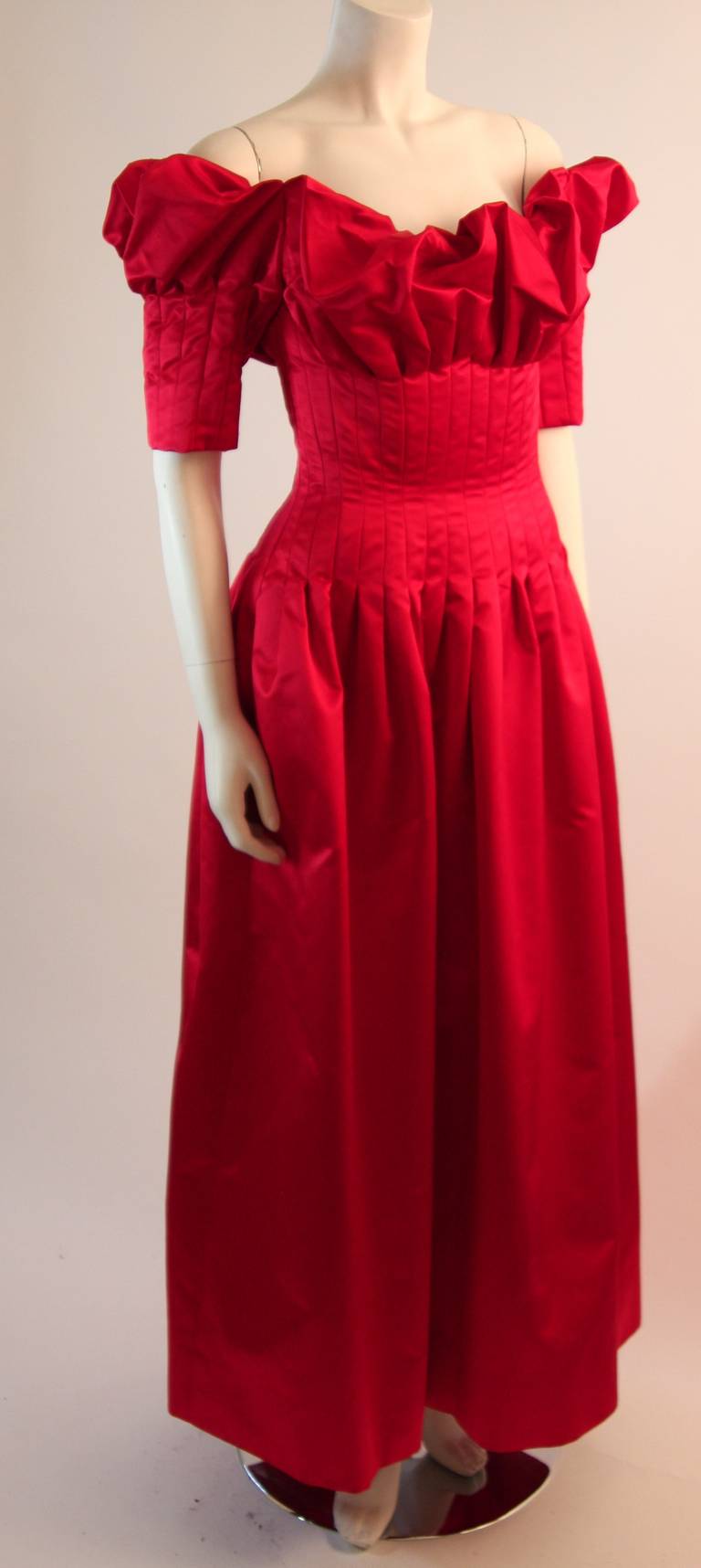 cardinal red dress