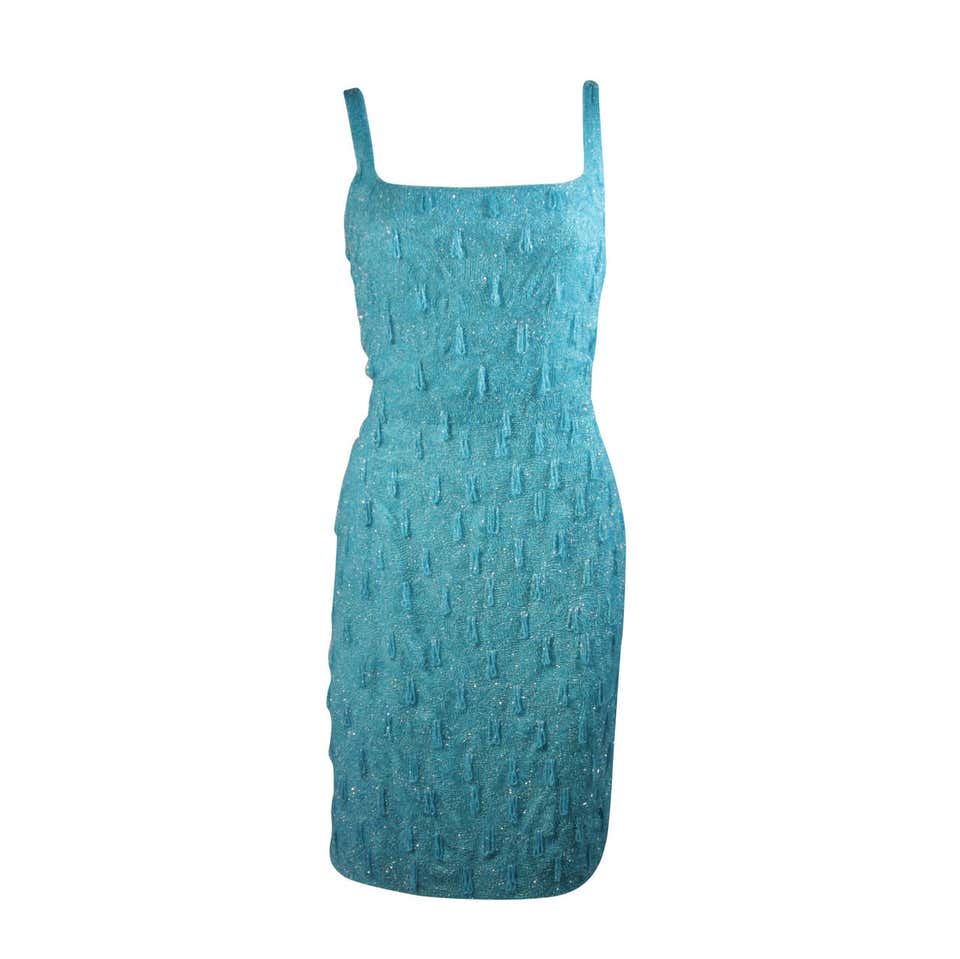Bob Mackie Strapless Beaded Gown, Circa 1980 For Sale at 1stDibs