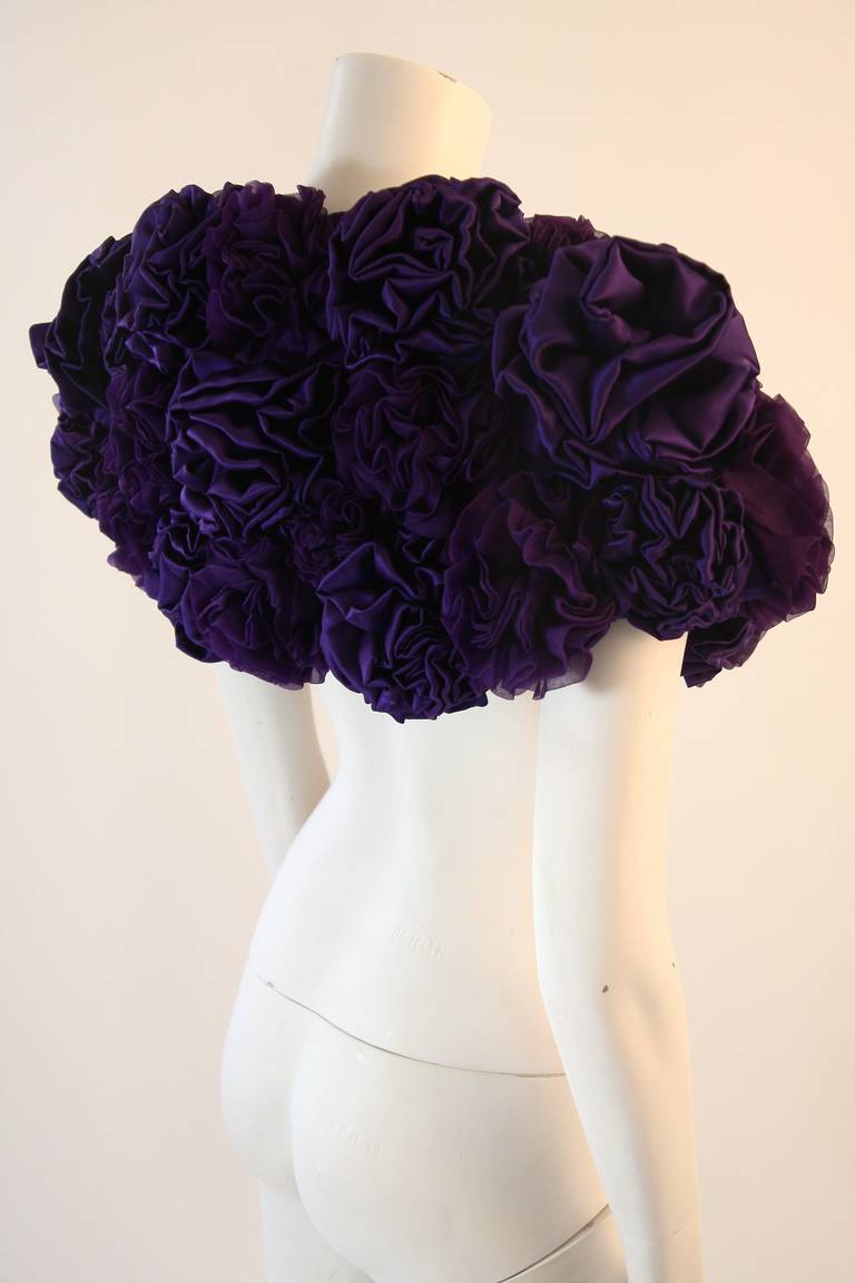 randi rahm couture purple beaded velvet gown