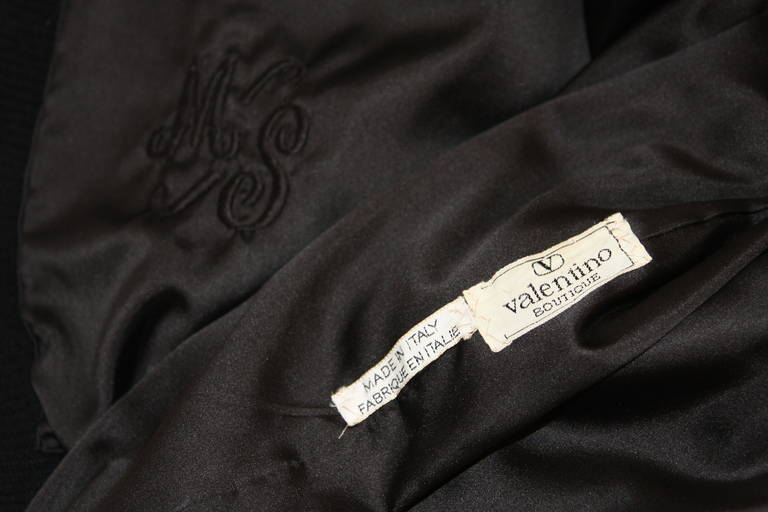 Valentino Russian Broadtail Jacket with Quilted knit Sleeves 4