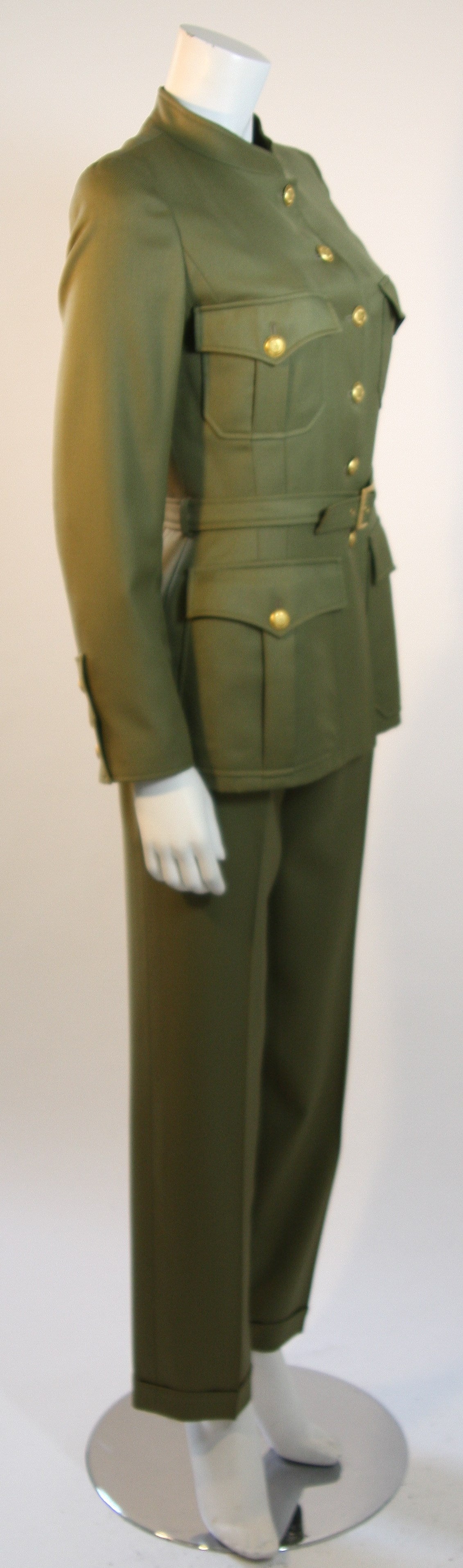 chanel military uniforms