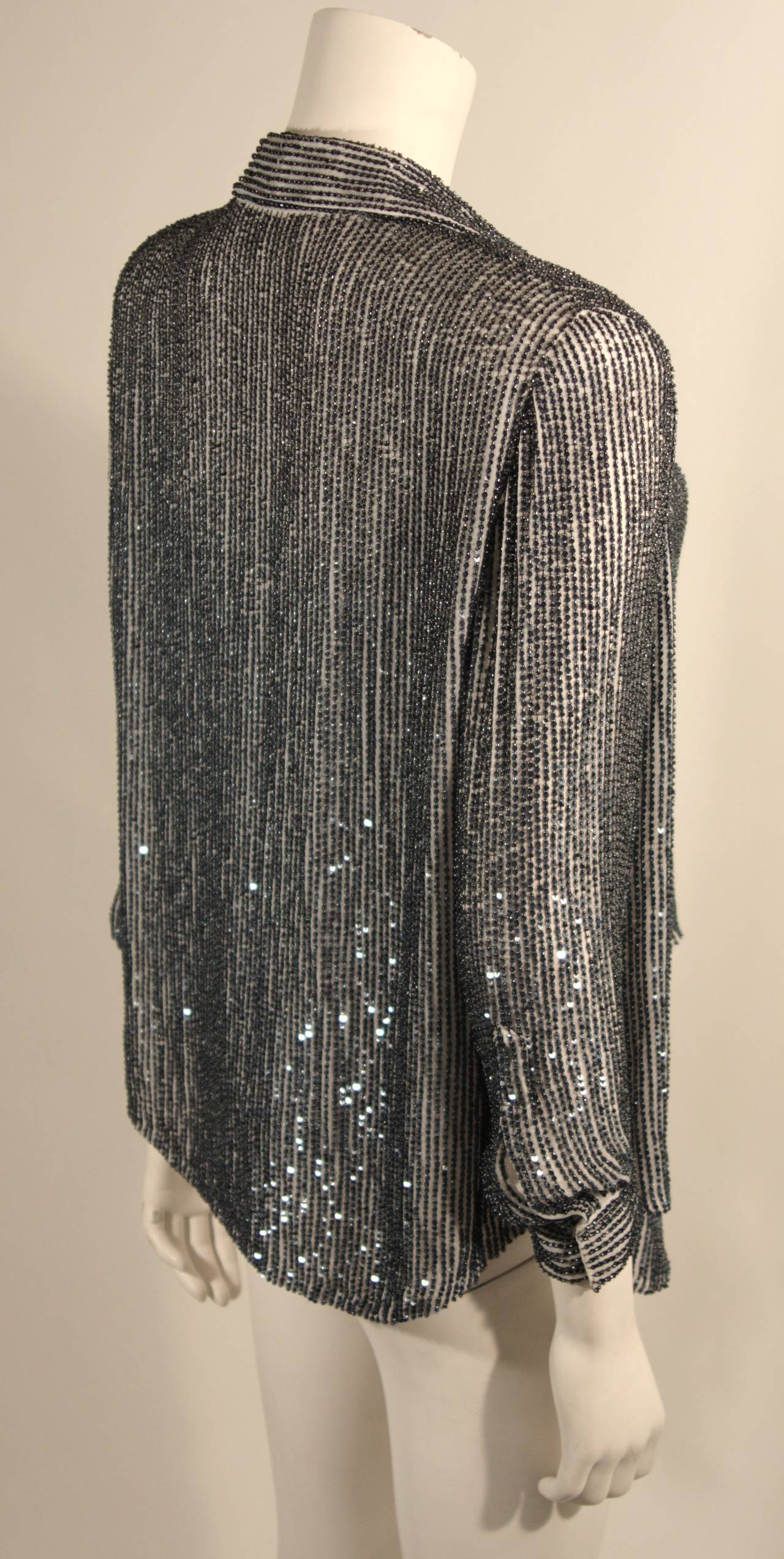 Oscar De La Renta Evening Blouse and Camisole Size 8 1