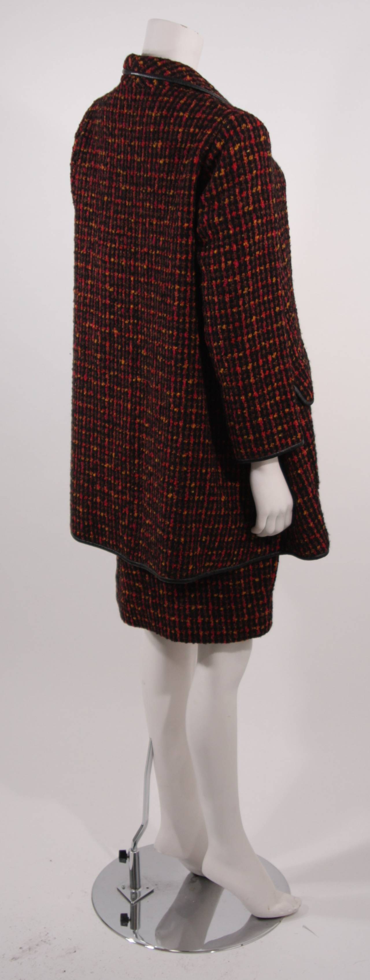 Women's Bonnie Cashin Tweed Skirt and Coat Set