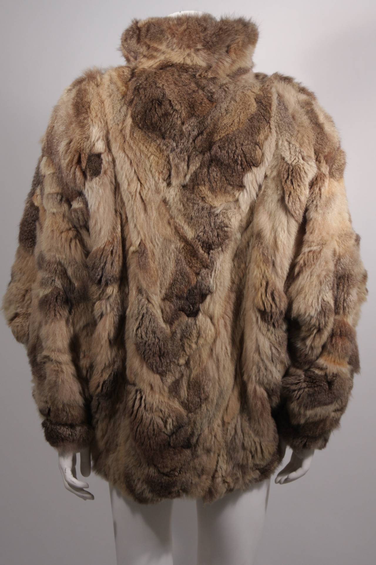 Women's Fendi 365 Russian Squirrel Batwing Style Fur Coat