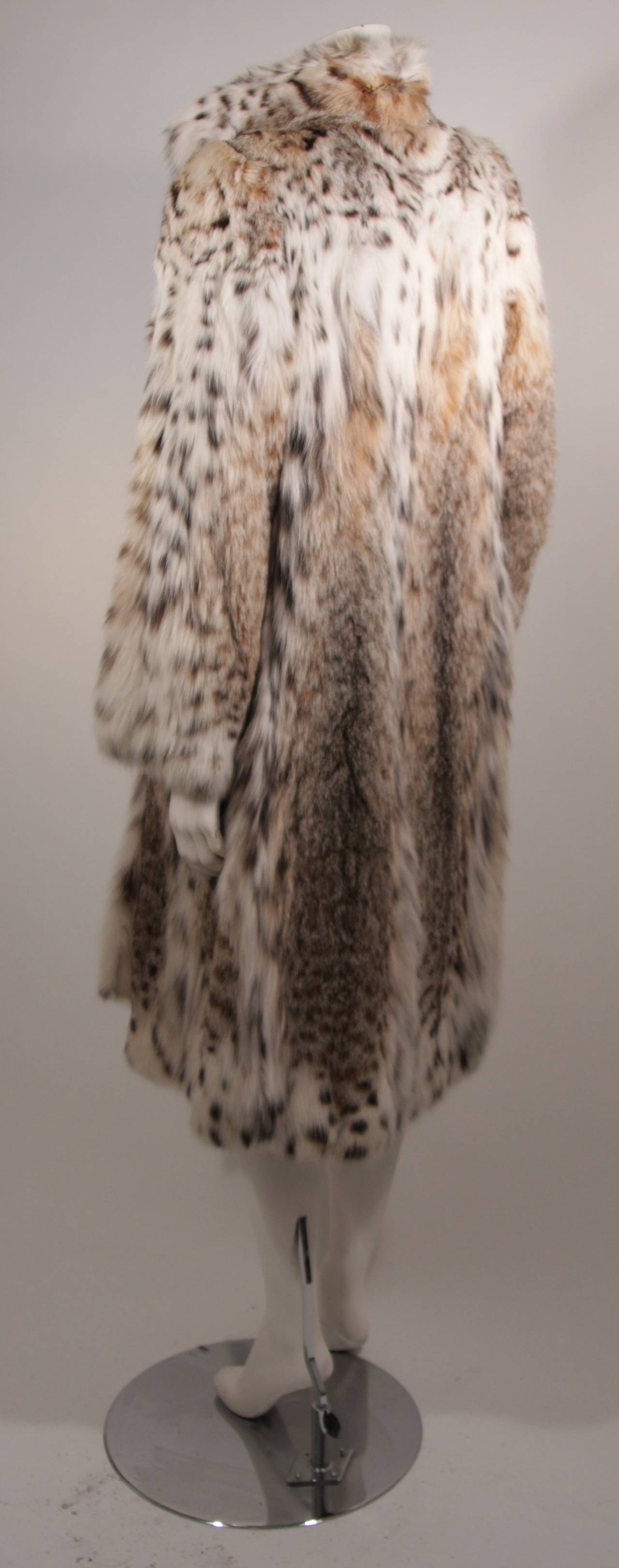 Creeds, Toronto Luxury Lynx Belly three-quarter length Coat 2