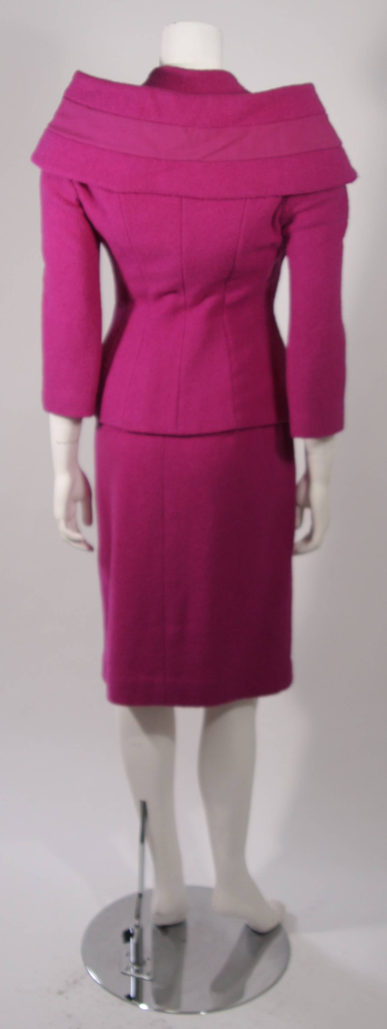 Lilli Ann San Francisco Purple Skirt Suit 2