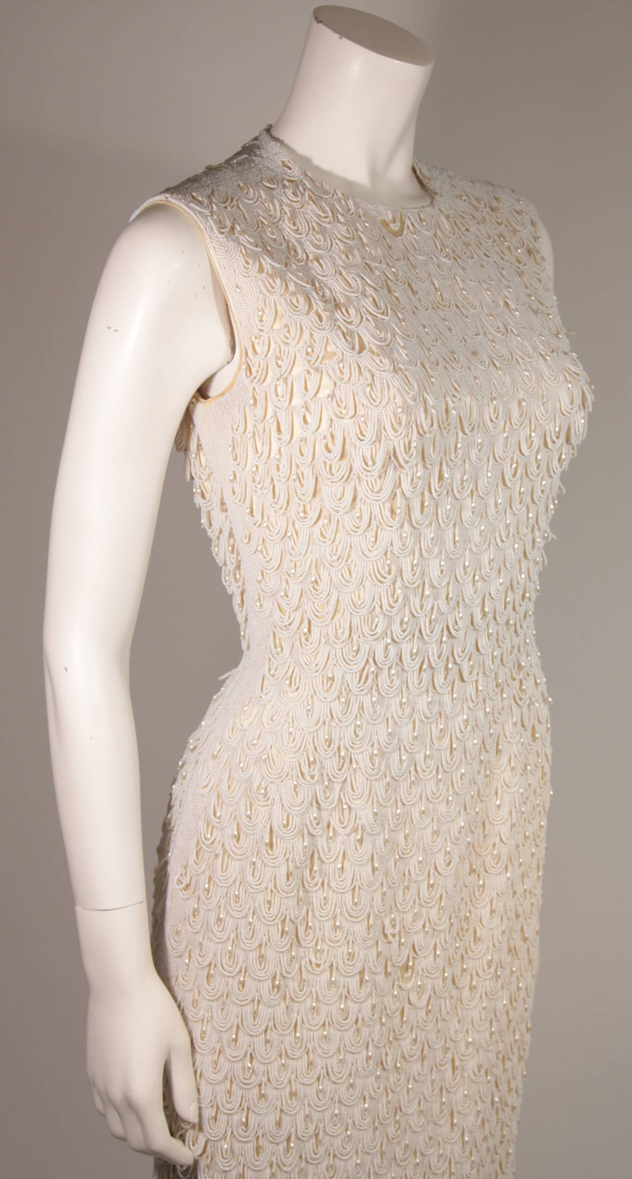 vintage beaded gown