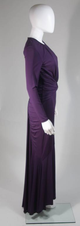 MICHAEL KORS Purple Stretch Jersey Draped Gown with Open Back Size 10 For  Sale at 1stDibs | draped back stretch jersey gown, michael kors gowns, michael  kors dress sale
