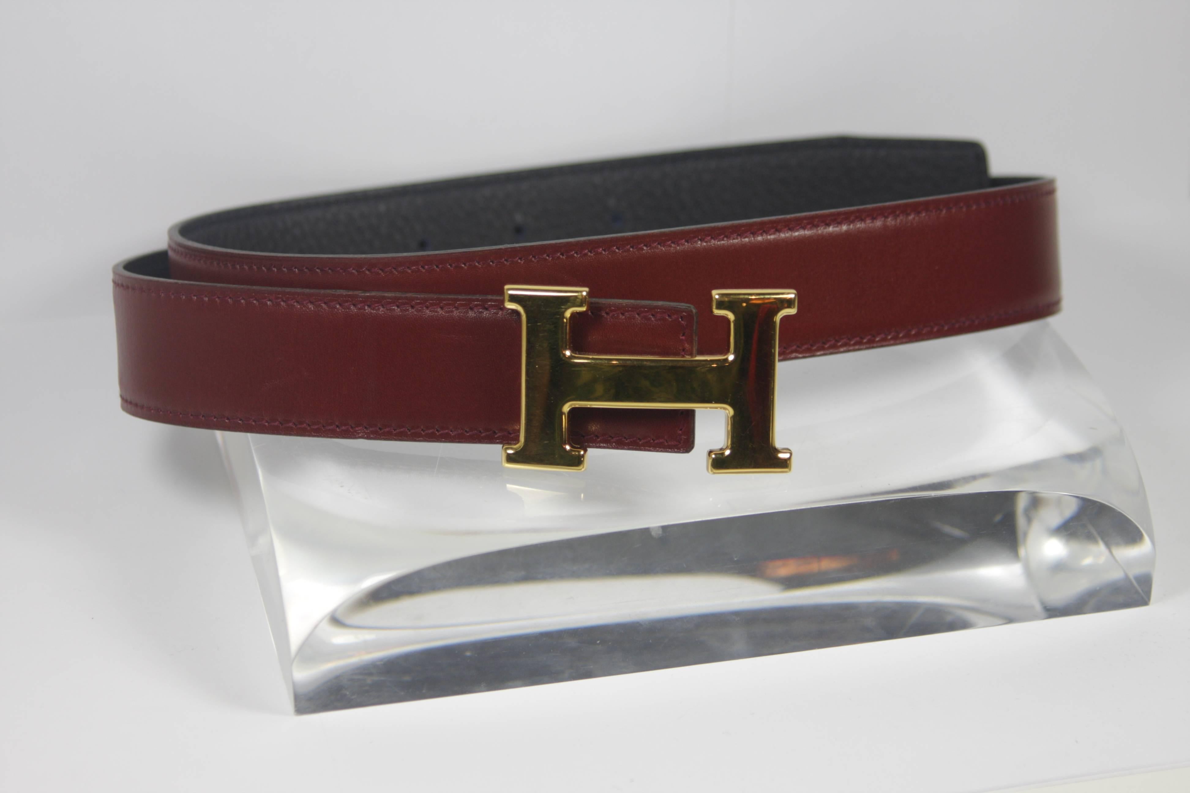 h logo belt