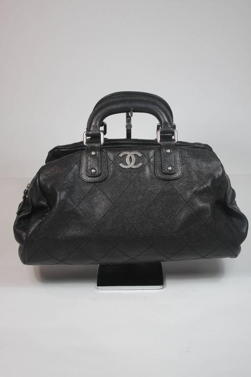 Spectacular 80's Chanel Doctors Bag with Chanel Lock