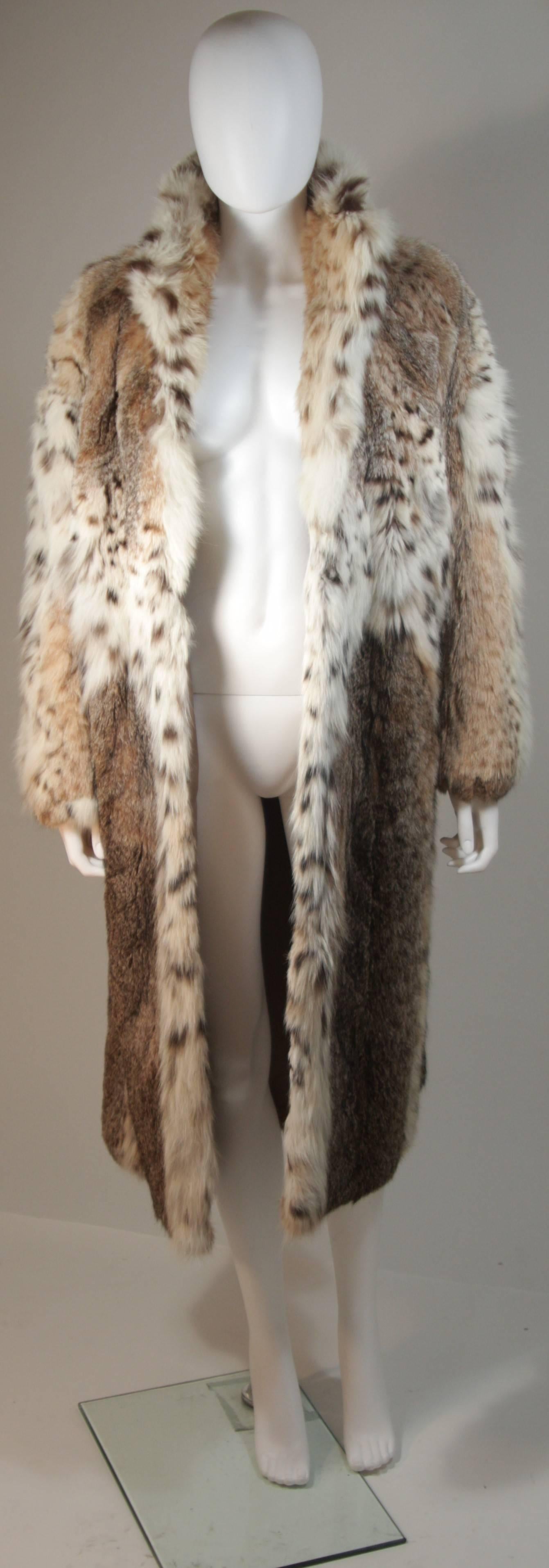 LYNX 3/4 Length Coat Size 6-8 In Good Condition In Los Angeles, CA