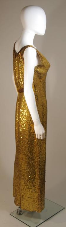 etsy gold sequin dress NEXT DAY DELIVERY Gold Bandage Maxi Dress main image 0