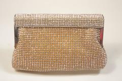 ELIZABETH MASON COUTURE Rhinestone Frame Clutch