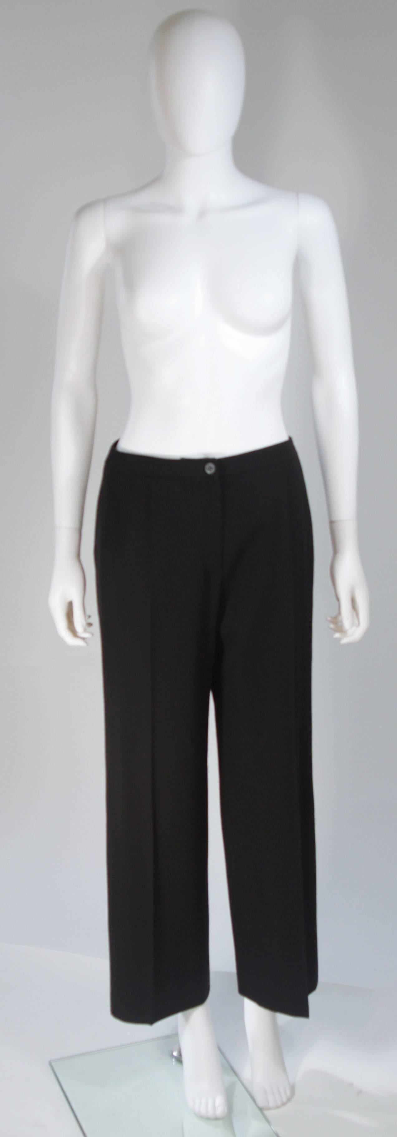 CHANEL Black Pant Suit Size 40 4