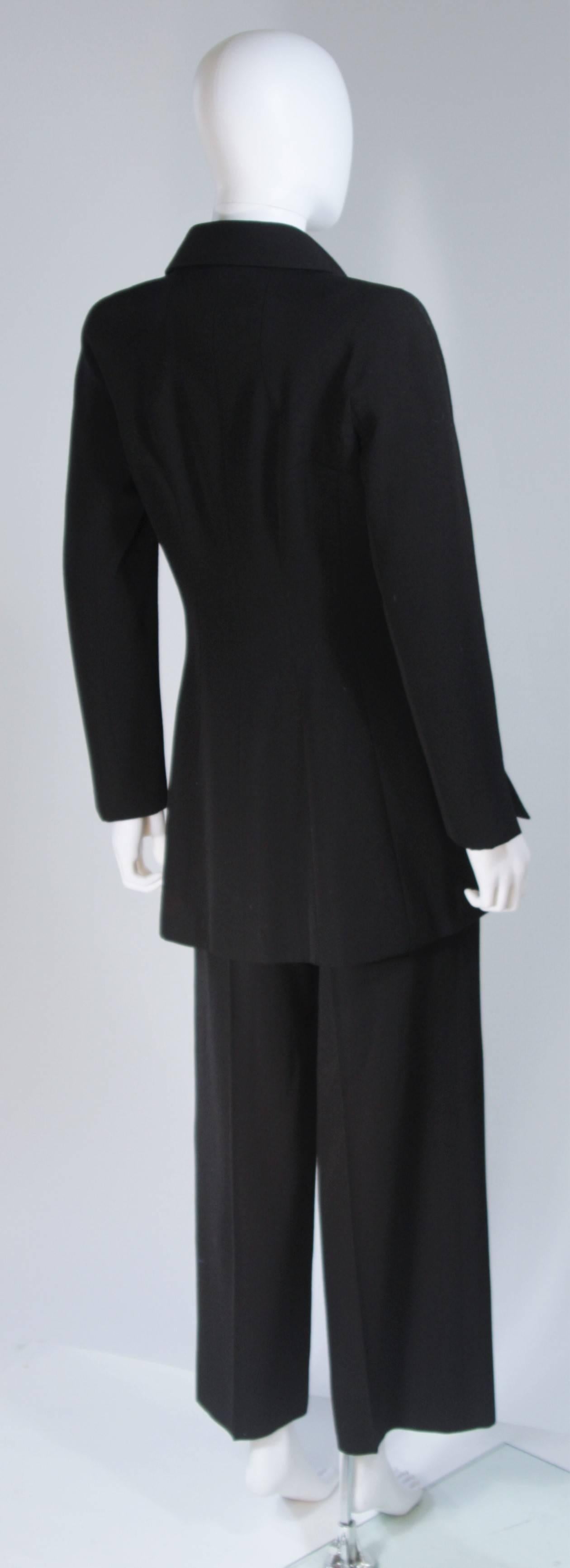 CHANEL Black Pant Suit Size 40 1