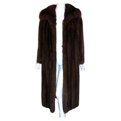 Revillon Sable Fur Coat for Saks Fifth Avenue For Sale