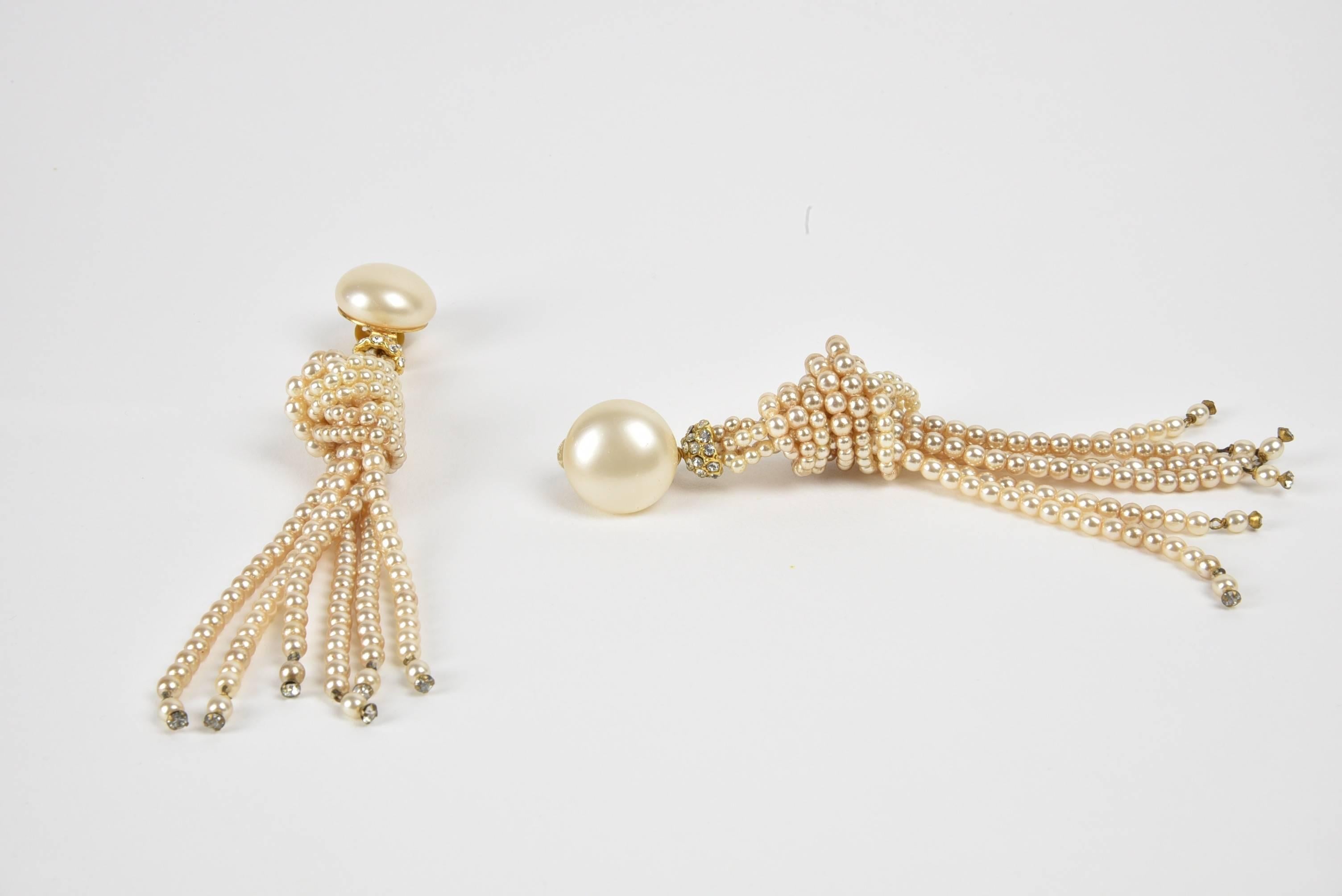 Chanel 1990s Pearl and 6