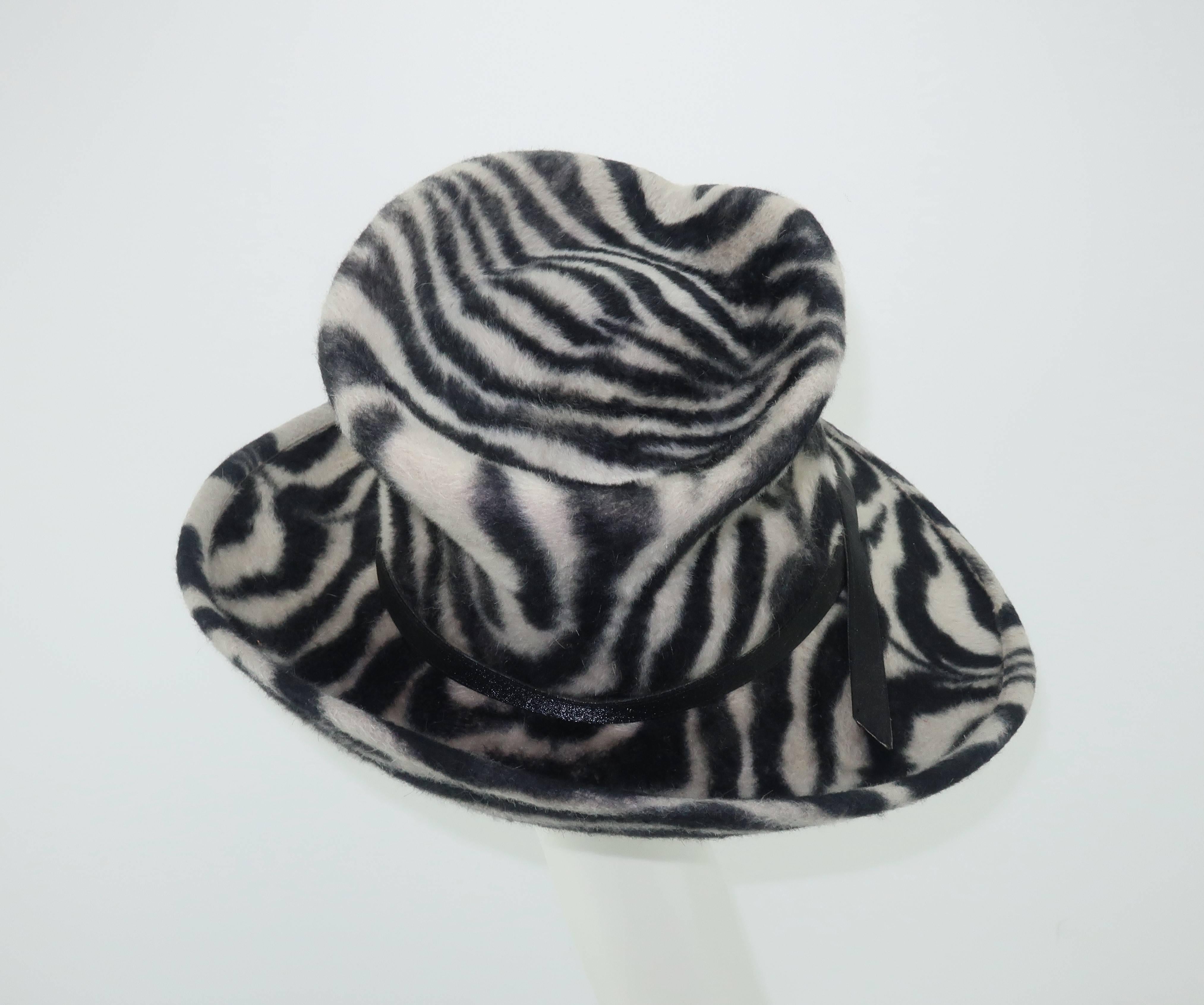 cheetah print fedora