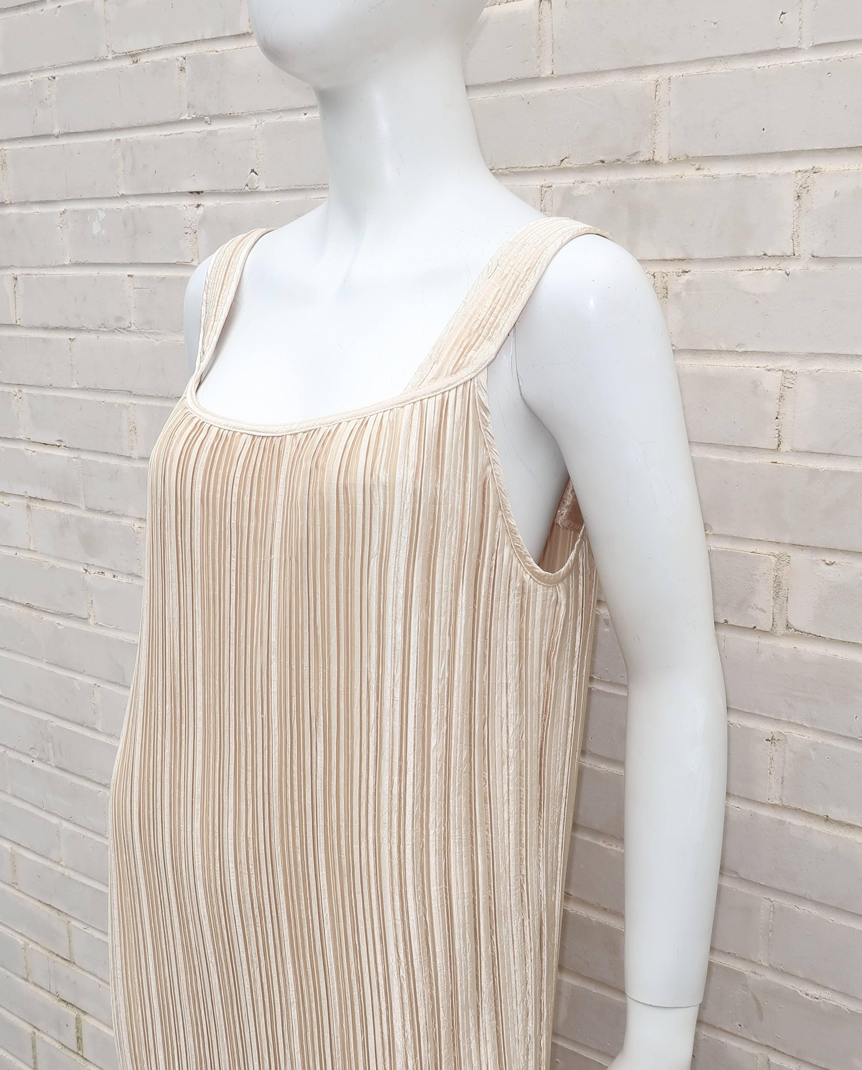 1980's Jeanne Marc Delphos Evening Dress With Jacket In Excellent Condition In Atlanta, GA