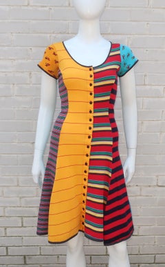 Flirty 1970’s Betsey Johnson Alley Cat Cotton T-Shirt Dress