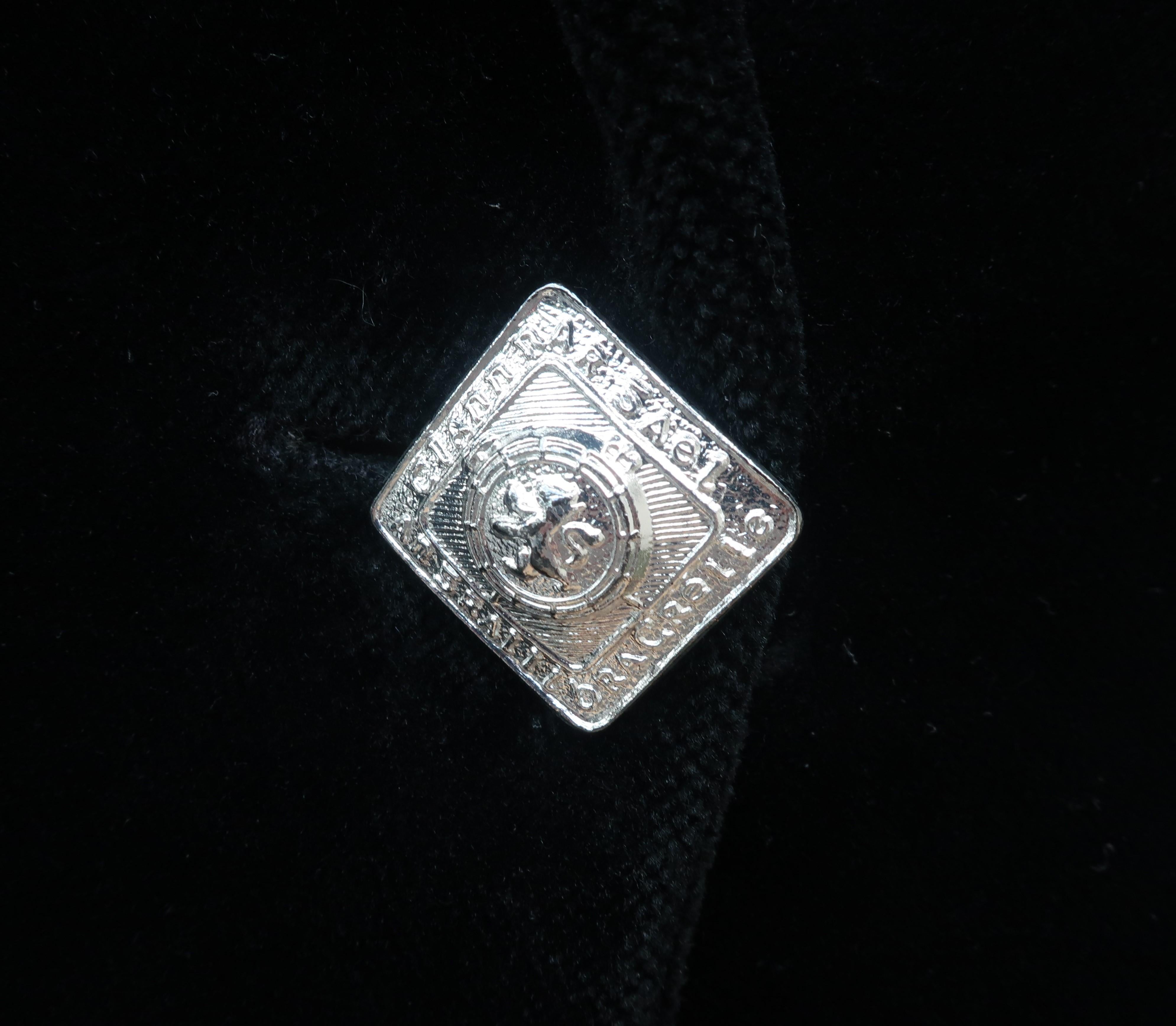 The Scotch House Vintage Black Velvet Scottish Kilt Style Jacket In Excellent Condition In Atlanta, GA