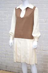 Vestido Teal Traina Inspirado en las Flapper de los Años 60