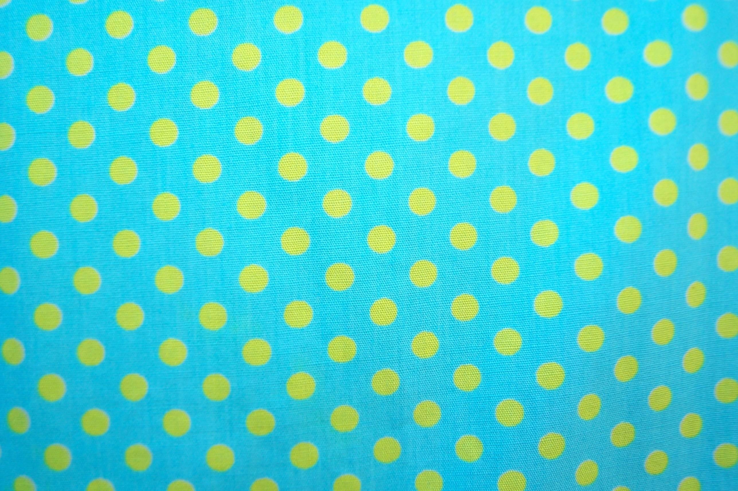 c.1980 Mod Pop Art Cotton Polka Dot Shift Dress 4