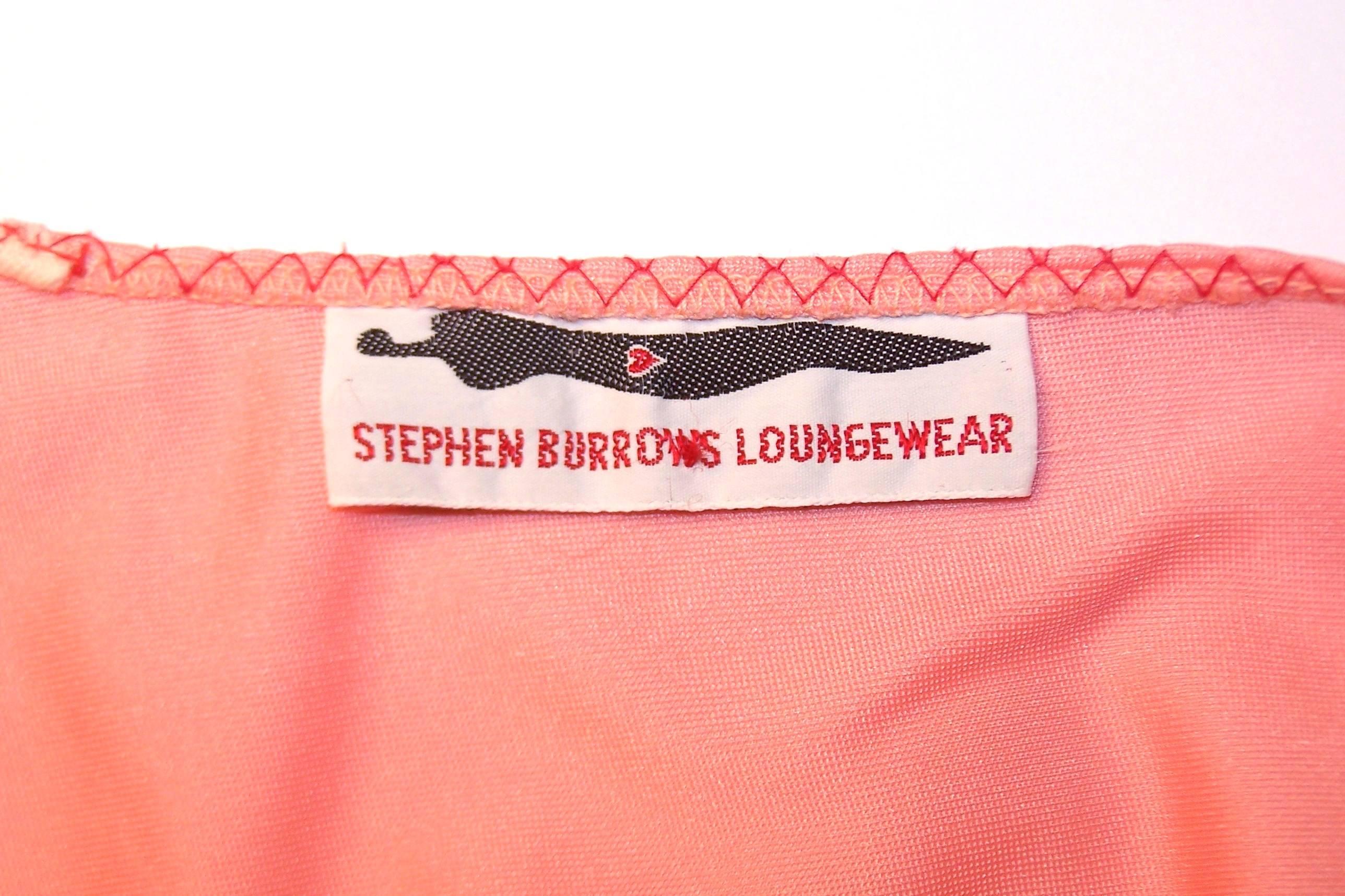 1970s Stephen Burrows Disco Era Grecian One-Shoulder Gown 5