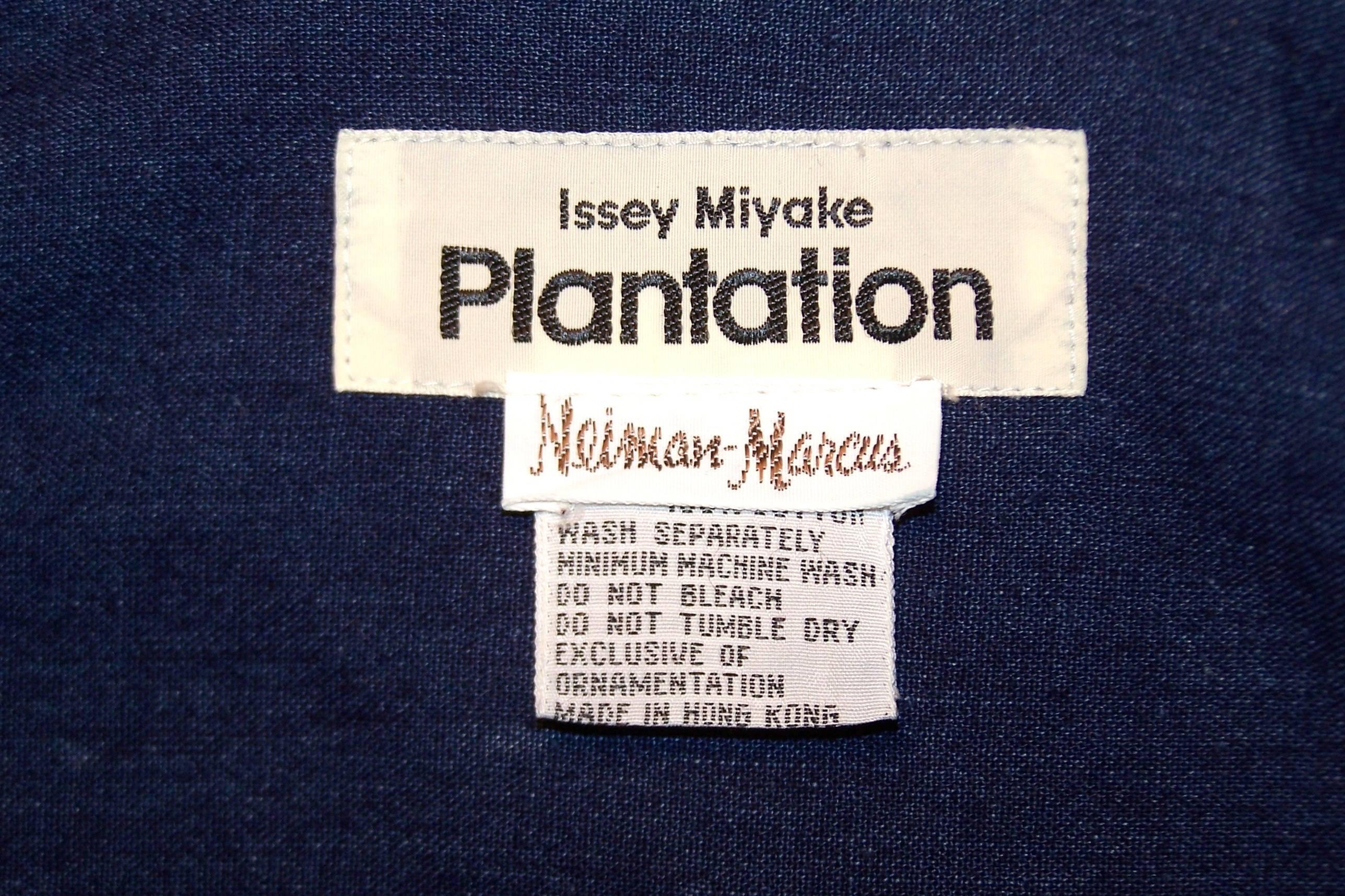 1980s Issey Miyake Plantation Deconstructed Denim 2-Piece Pant Ensemble 5