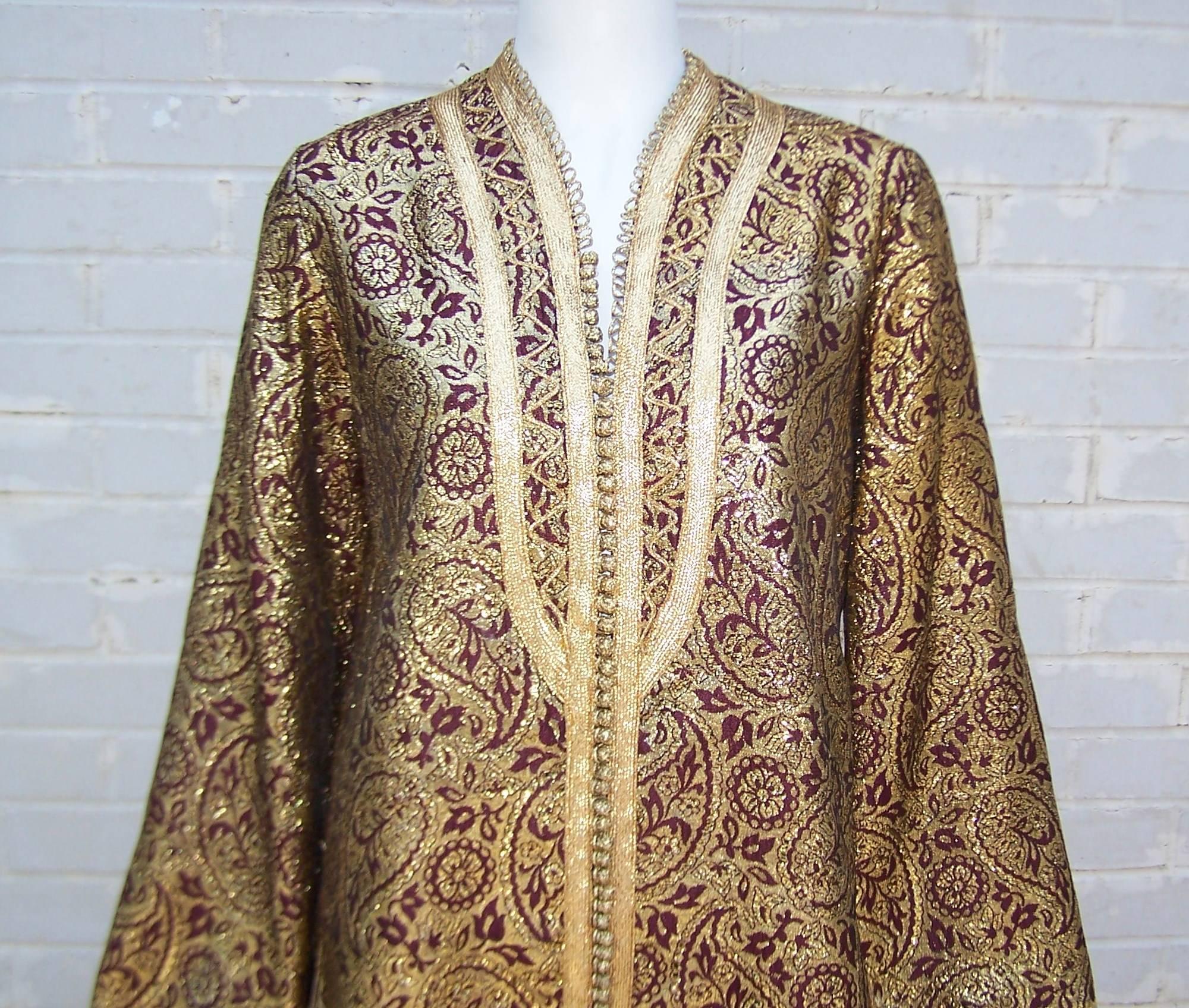 gold tunic top
