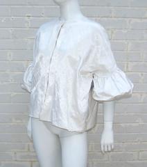 Alber Elbaz Washed Satin Jacket For Lanvin Ete 2006