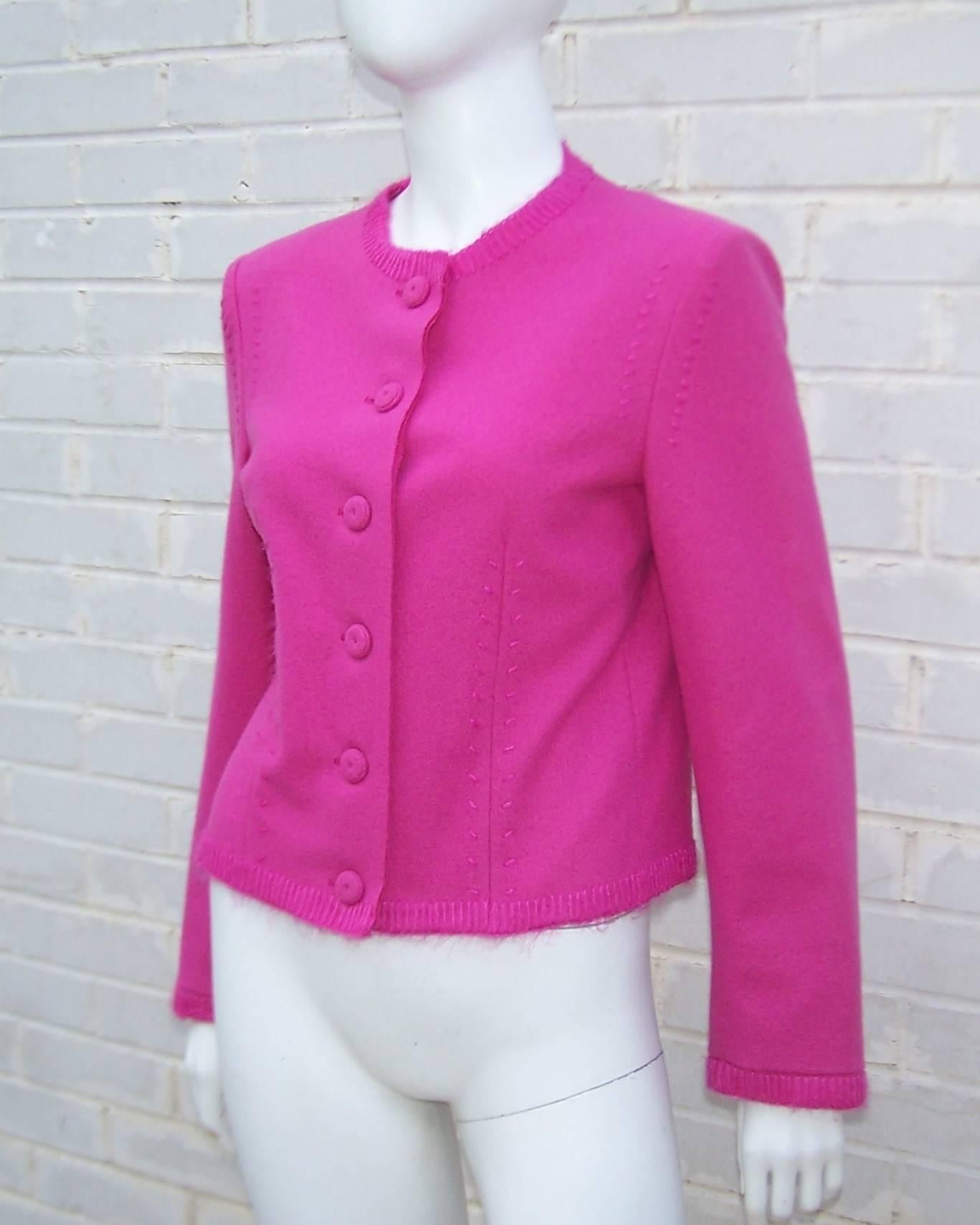 moschino pink jacket