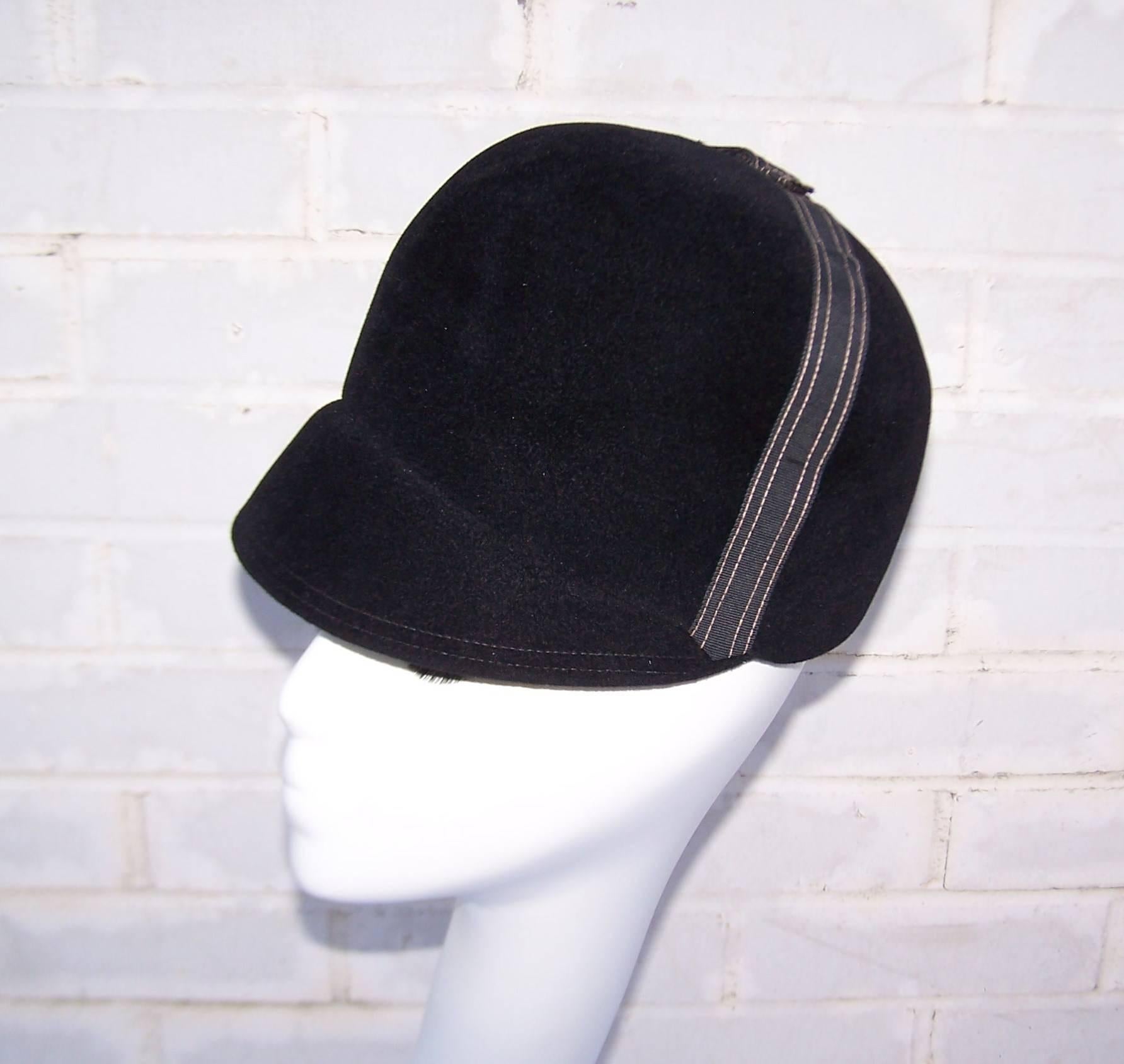 equestrian style hat
