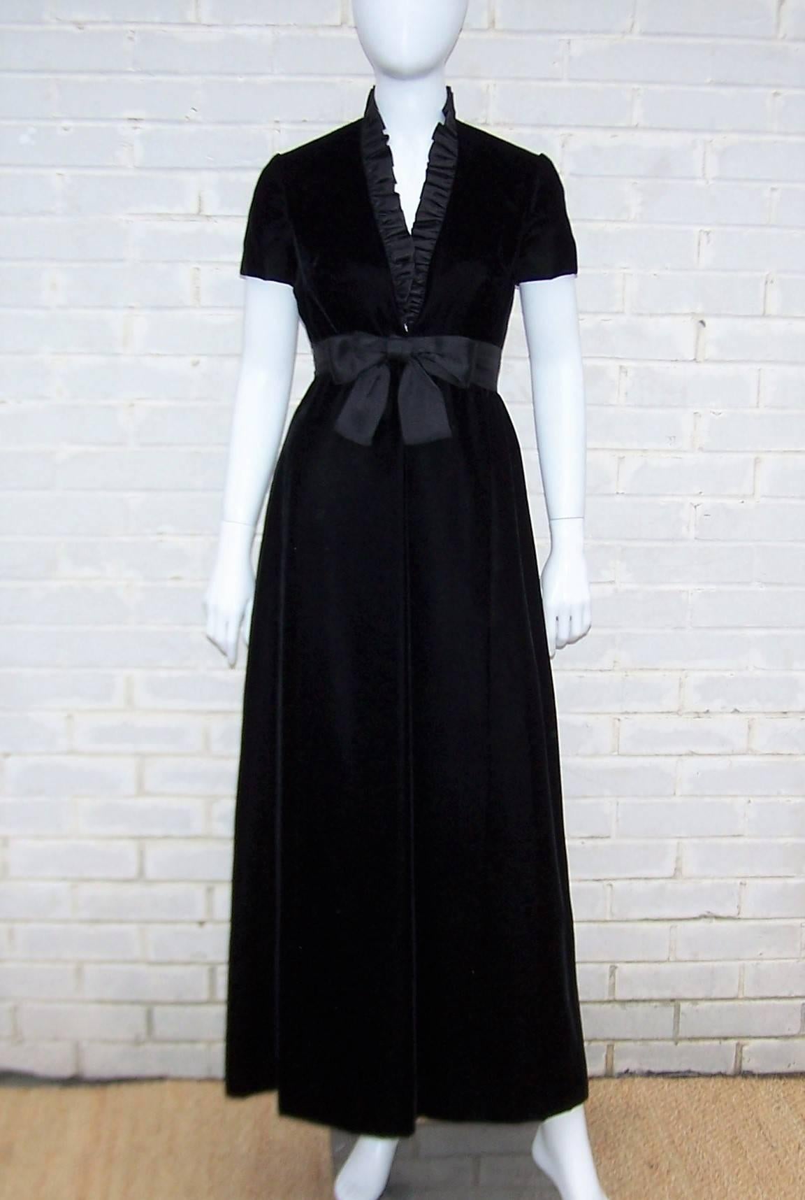 saks black dress