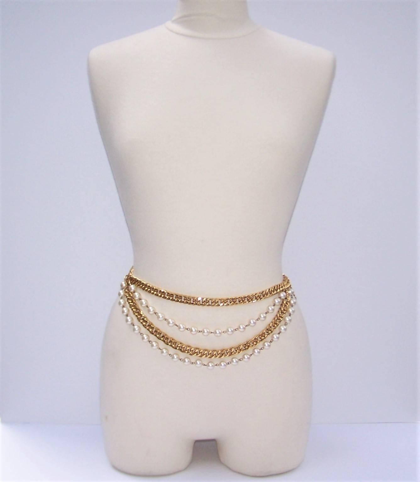 pearl belt chain