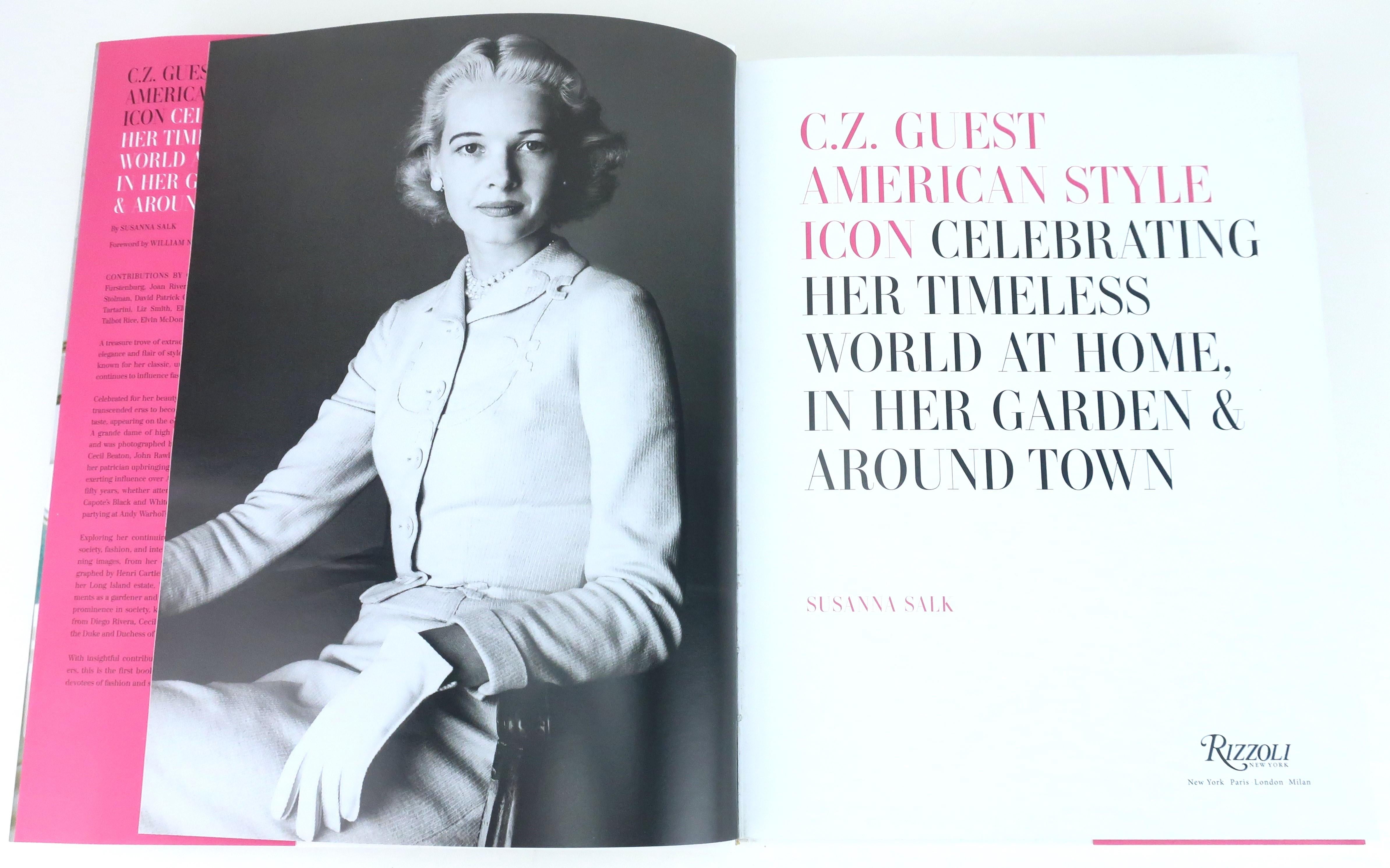 C.C. Zu Gast: Ikone des amerikanischen Stils, Rizzoli Coffee Table Book 2013 (Grau) im Angebot