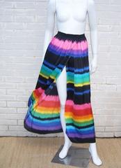 1970's Gottex Wrap Skirt Beach Wear Bathing Suit Cover Up