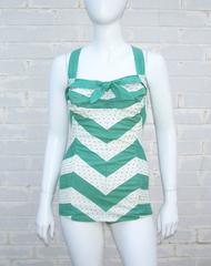 Glamour Girl 1950's Cole of California Pin Up Bathing Suit